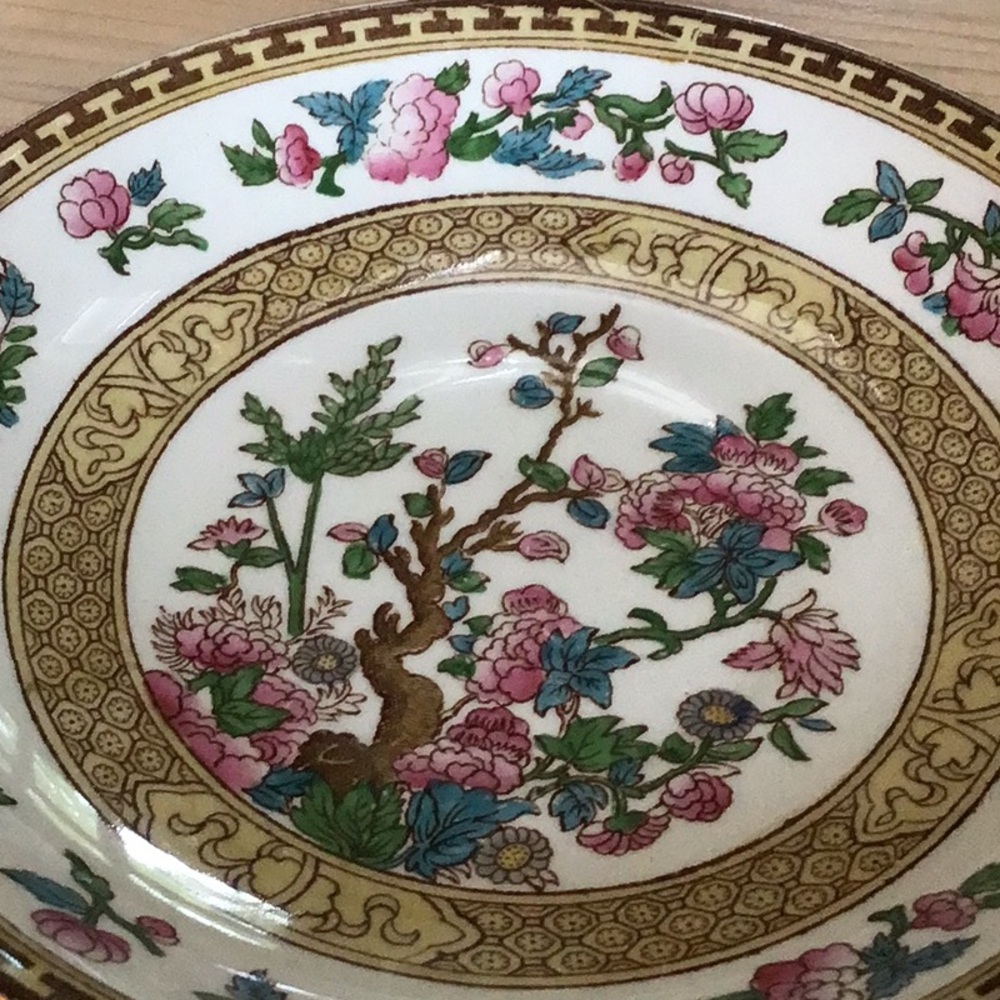 1940s Indian Tree Bowls Soho Pottery Cobridge England Solian Ware Vintag… - Picture 3 of 8